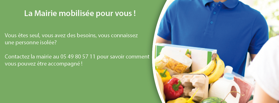 La Mairie mobilisée pour vous