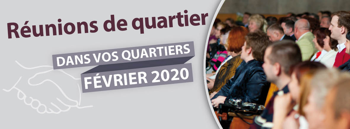 Réunions de quartier