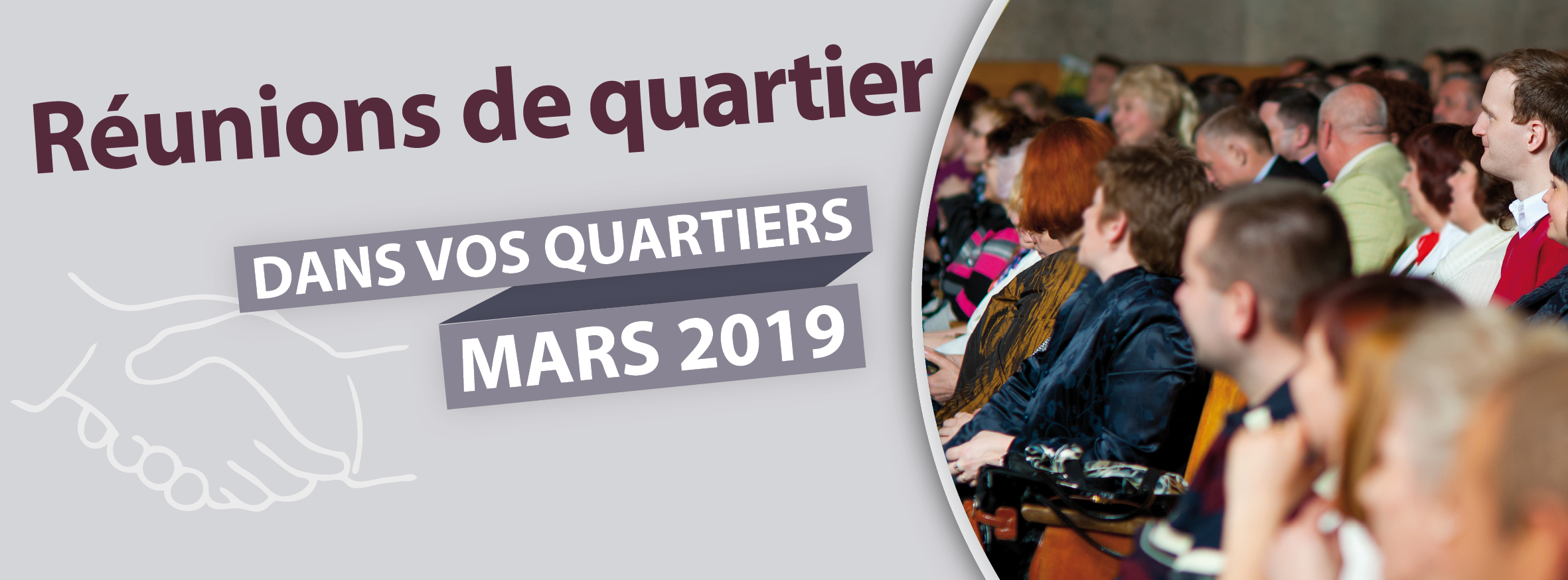 Réunions de quartier