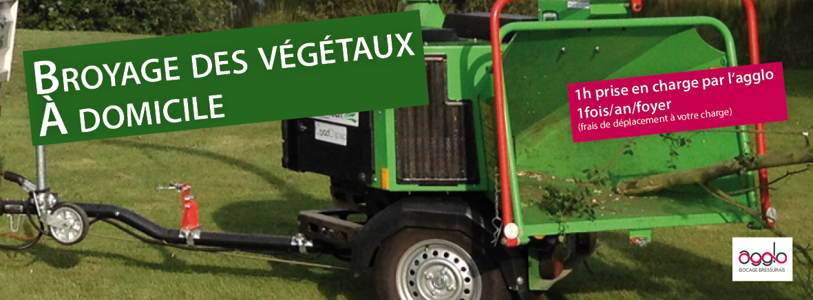 Broyage des végétaux